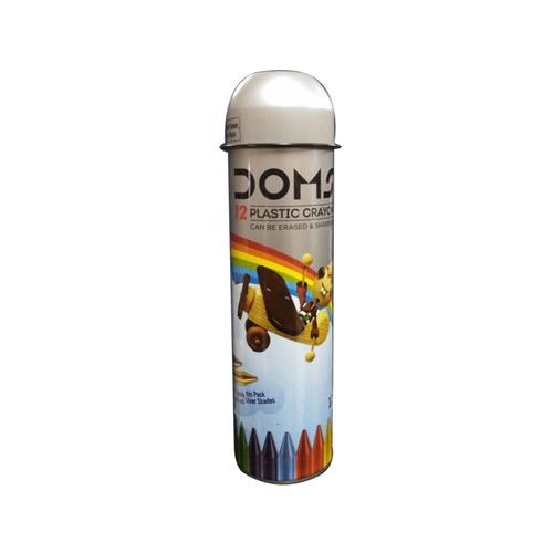 DOMS PLASTIC CRAYONS 12